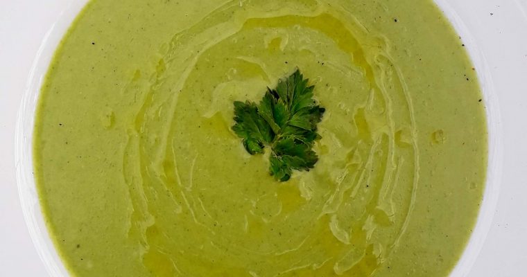 Supa crema de broccolli si camembert