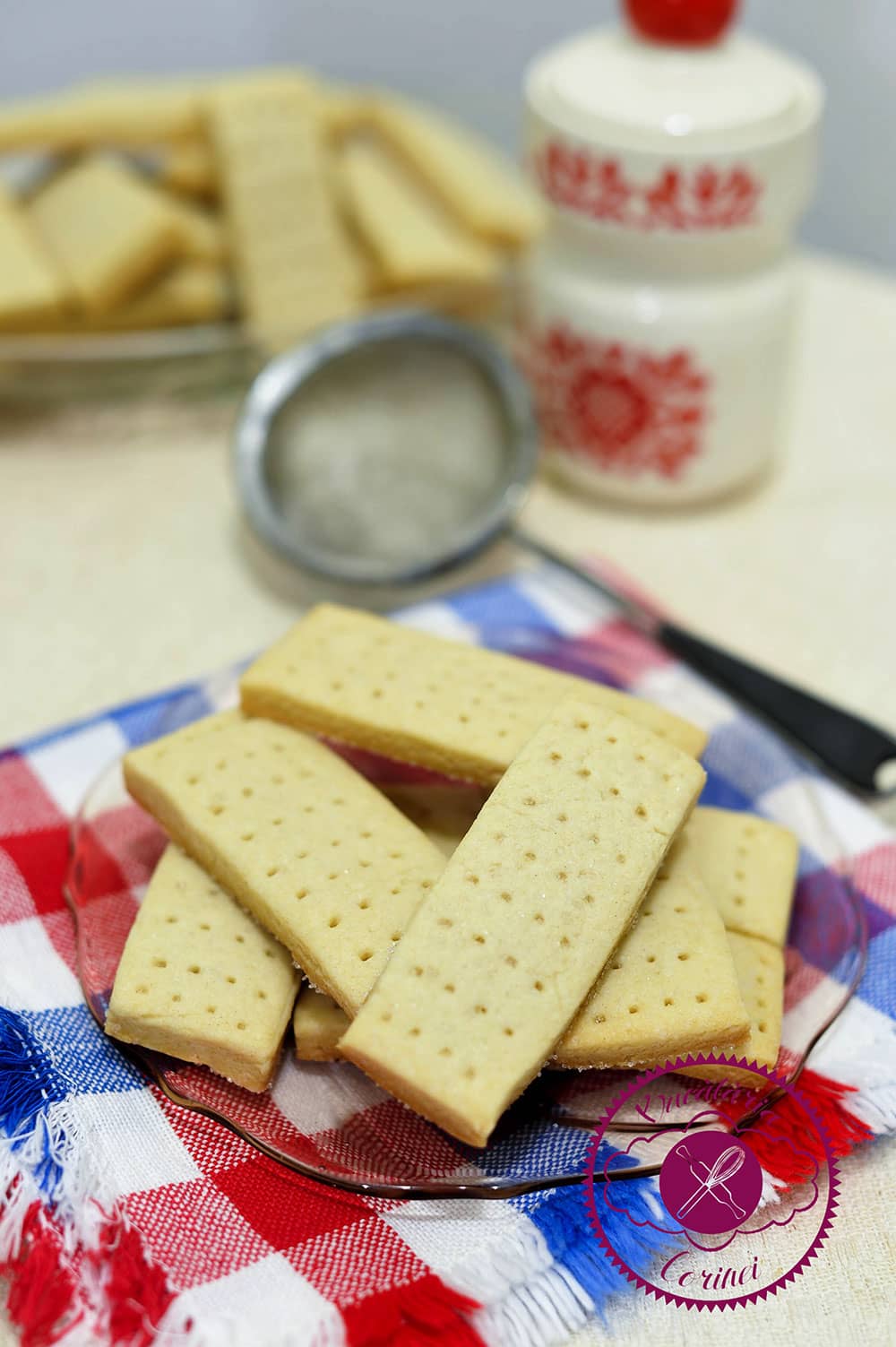 Biscuiți Shortbread (Biscuiți scoțieni)