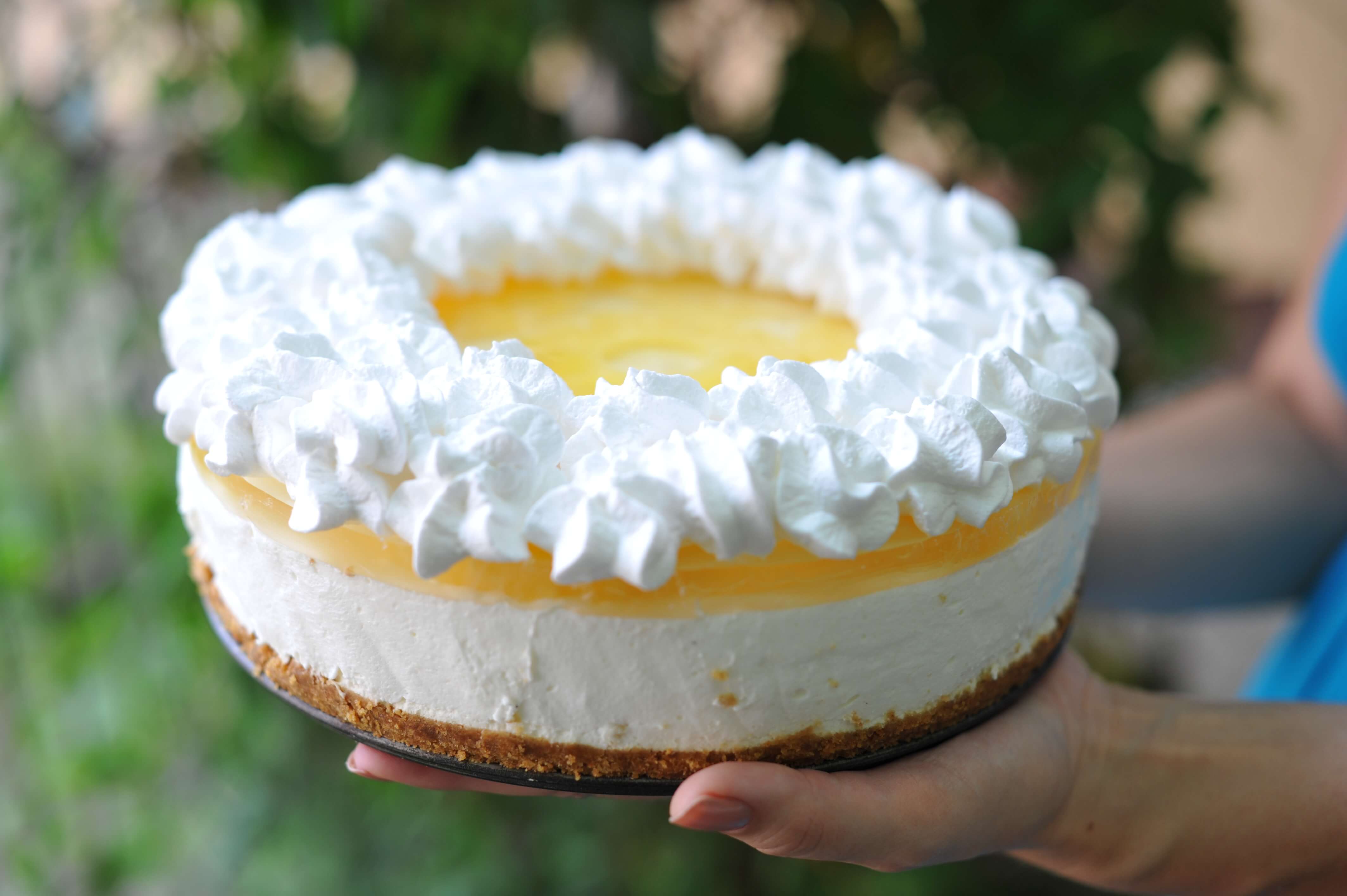 Tort cu ananas fara coacere