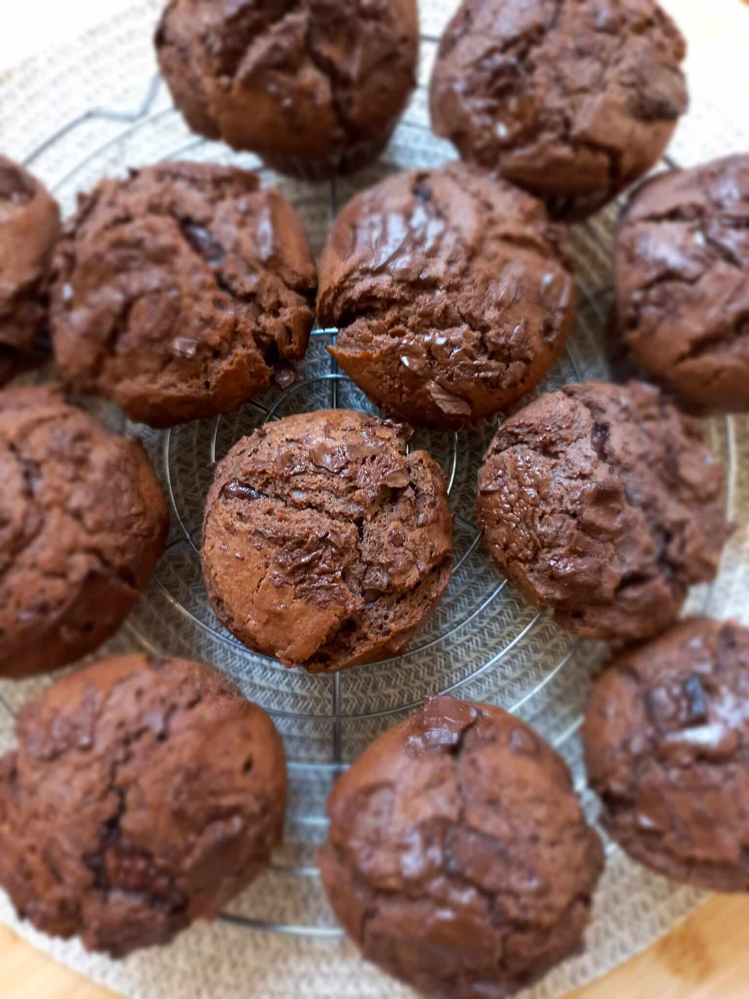Muffins cu ciocolata
