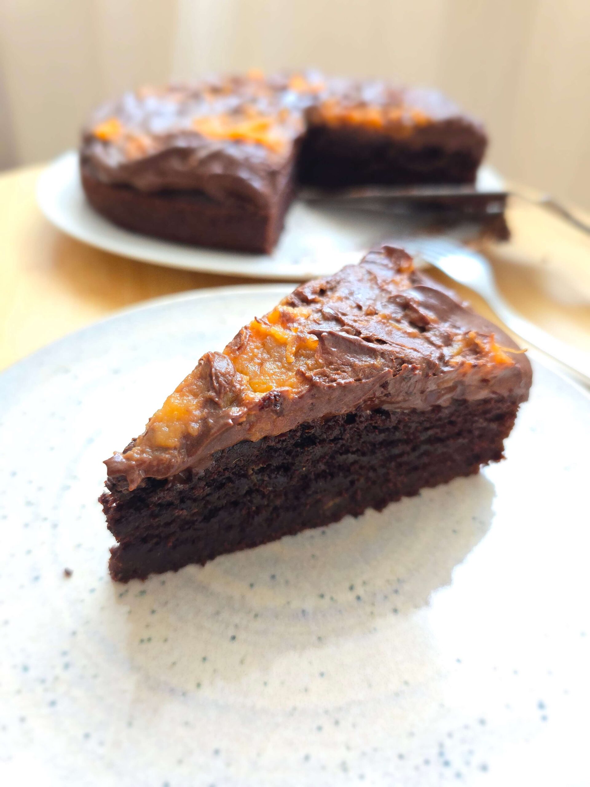 Sweet potato chocolate cake (prajitura cu ciocolata si cartof dulce)