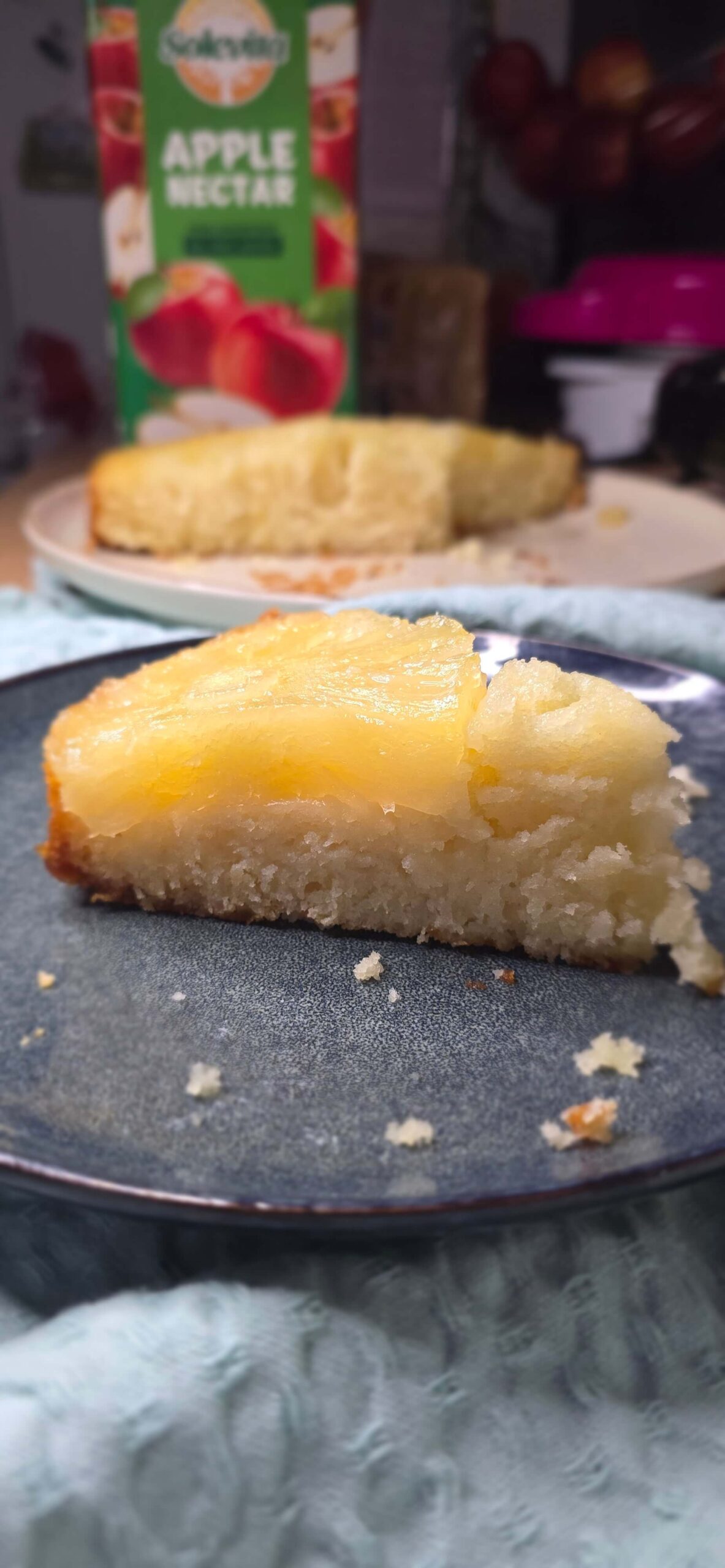 Prajitura rasturnata cu ananas